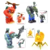 kf Hbc90bf4f4ad343e097b10bccf6f023c7J 1pcs New PLANTS VS ZOMBIES PVZ Pea Shooter Boss Action Figure Model Toy Dolls Shooting Dave - Plants vs Zombies Merch