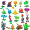 kf S11e113bfff8e457eb3500e1b4b9beba8y Plants vs Zombies 2 Playset Cactus Peashooter Coconut Cannon Genuine Game scene Figure Ornaments Soft Silicone - Plants vs Zombies Merch