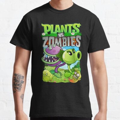 ssrcoclassic teemens10101001c5ca27c6front altsquare product1000x1000.u1 1 - Plants vs Zombies Merch