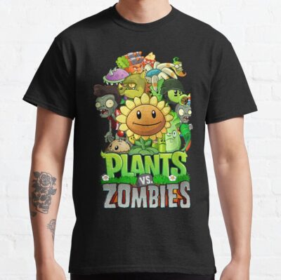 ssrcoclassic teemens10101001c5ca27c6front altsquare product1000x1000.u1 - Plants vs Zombies Merch