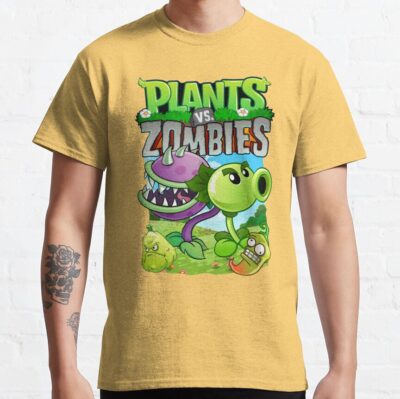 ssrcoclassic teemensffcf6eda6eb664a1front altsquare product1000x1000.u1 1 - Plants vs Zombies Merch