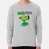 ssrcolightweight sweatshirtmensheather greyfrontsquare productx1000 bgf8f8f8 2 - Plants vs Zombies Merch