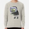 ssrcolightweight sweatshirtmensoatmeal heatherfrontsquare productx1000 bgf8f8f8 24 - Plants vs Zombies Merch